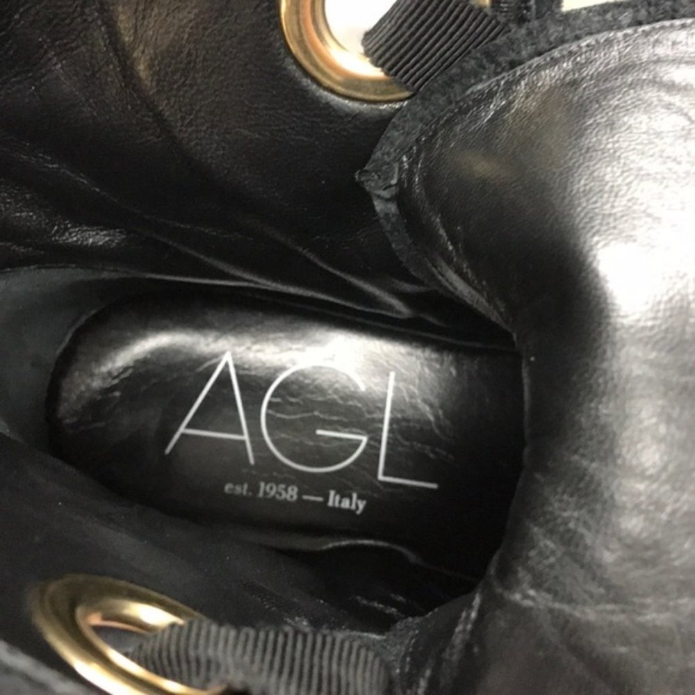AGL Studded Combat Boot - Picture 8 of 11